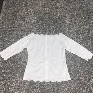White off the shoulder top!